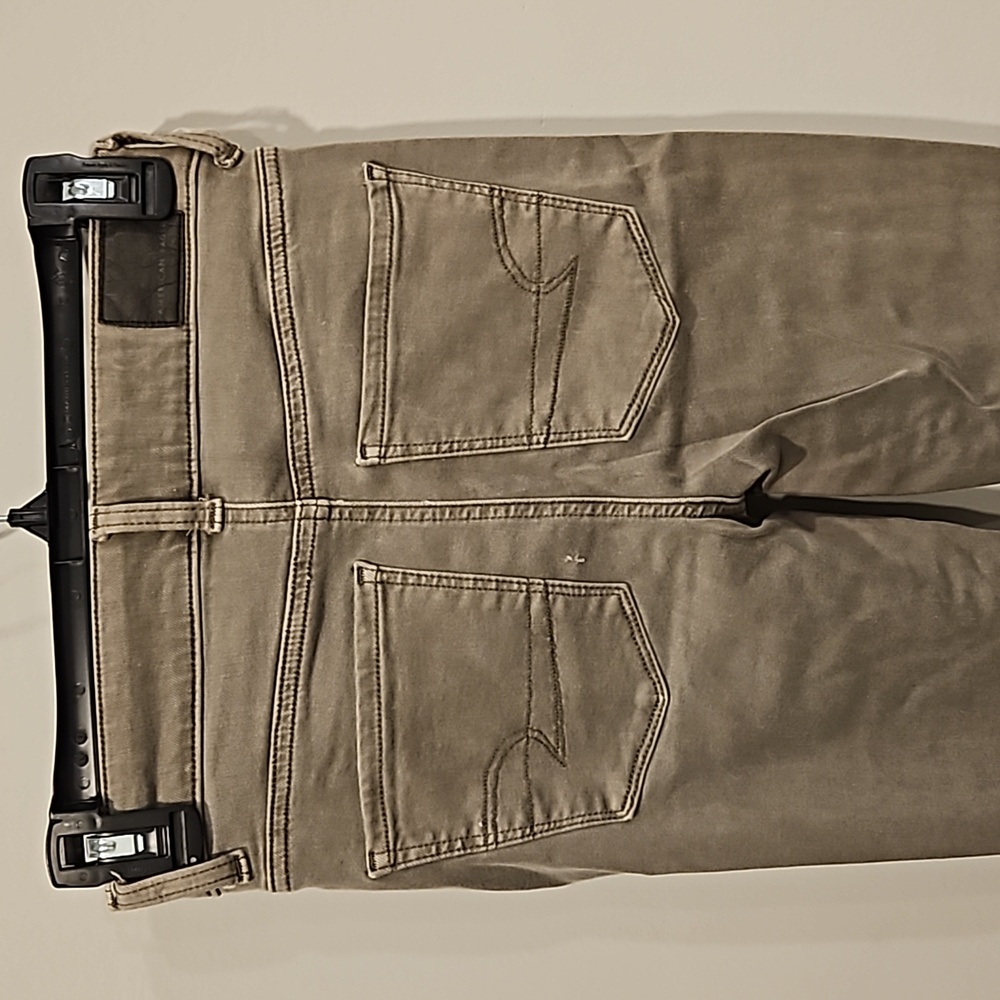 American Eagle Green Skinny Jean
